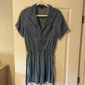Share Similar items Sponsored See all   Women's DENIM ROMPER (Size Small) "Karli